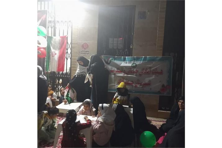 مشارکت هیئت آمادگی جسمانی شهرستان جعفریه در موکب اداره ورزش این شهرستان
