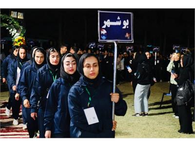 گزارش تصویری آیین افتتاحیه سومین دوره المپیاد سراسری فدراسیون آمادگی جسمانی و تندرستی در بخش بانوان 10