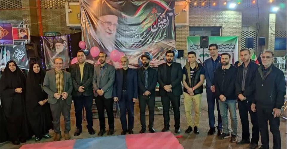 سنجش سلامتی همزمان با سوگواری چهلمین روز رهبر شهید قائد